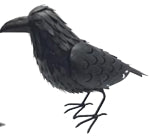 Metal Standing Crow Prop