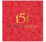 Kentucky Derby 151 - Official 6.5" Lunch Napkins