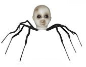 23.6" Baby Head Spider Prop
