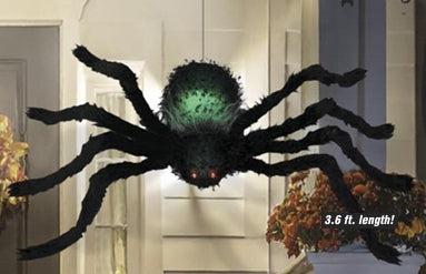 Light Up Black Spider Prop - 43"