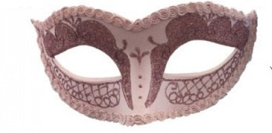 Glitter Masquerade Venetian Style Eye Mask