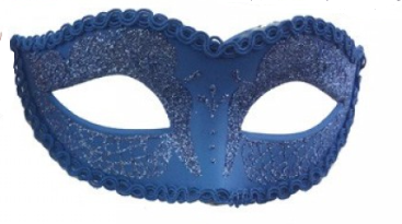 Glitter Masquerade Venetian Style Eye Mask