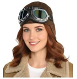 Aviator Hat with Goggles