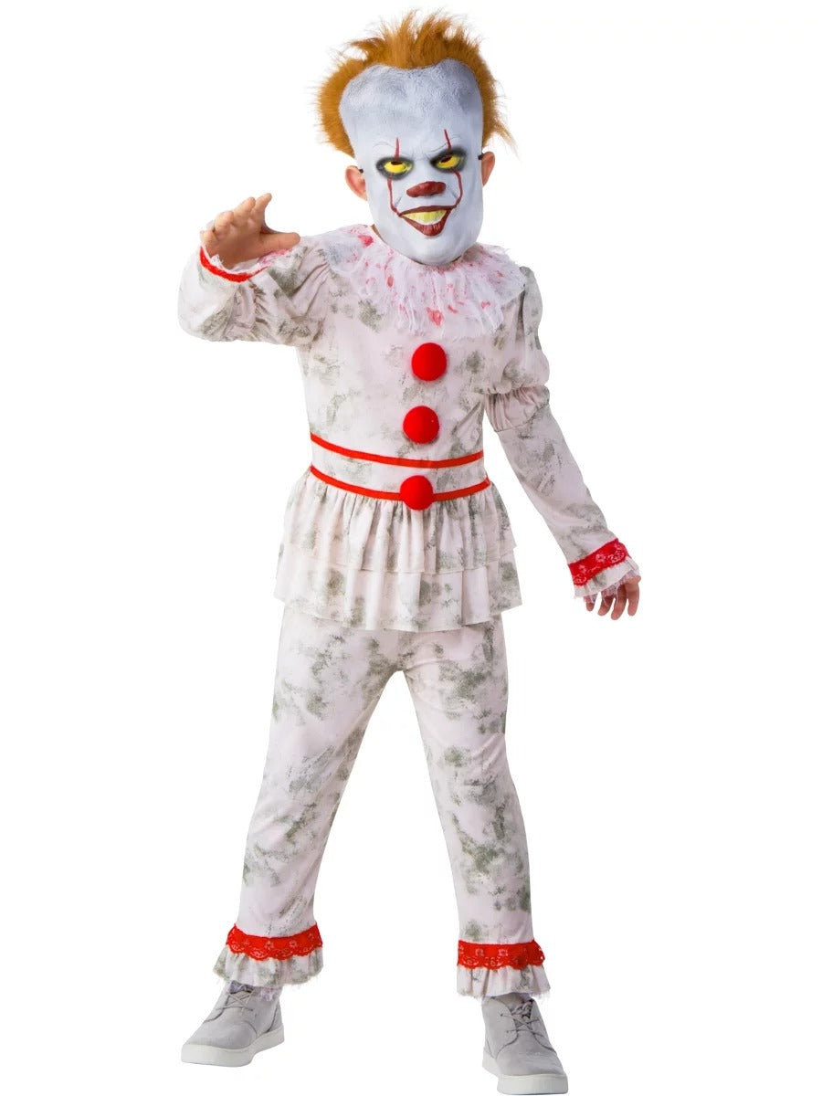 Evil Clown Child Costume