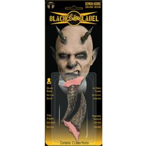 Demon Horns Black Label Latex