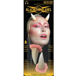 Prosthetic - Large Latex Devil Horns