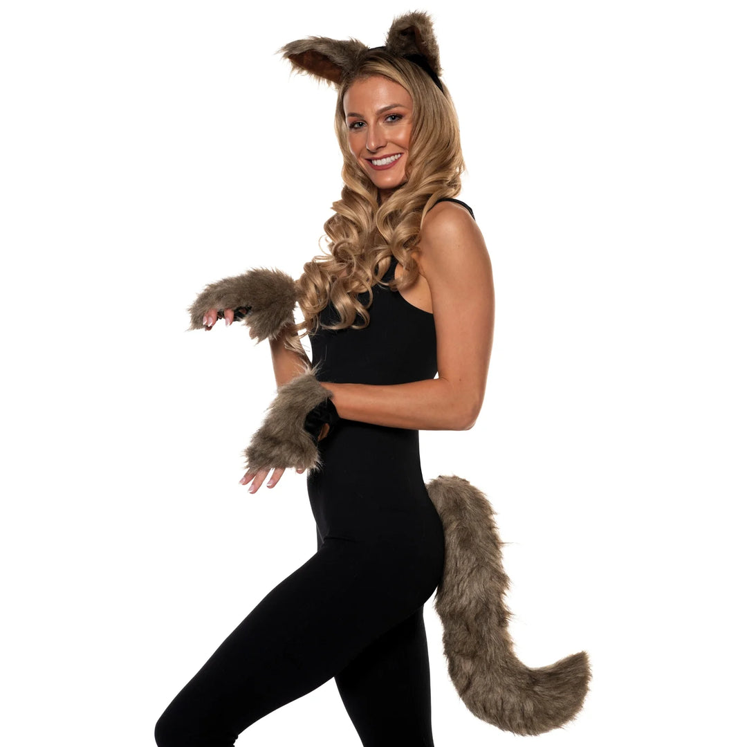 Werewolf Ears Tail and Paws Set