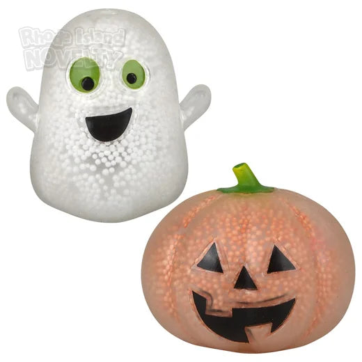 Light Up Squish Bead Halloween Toy