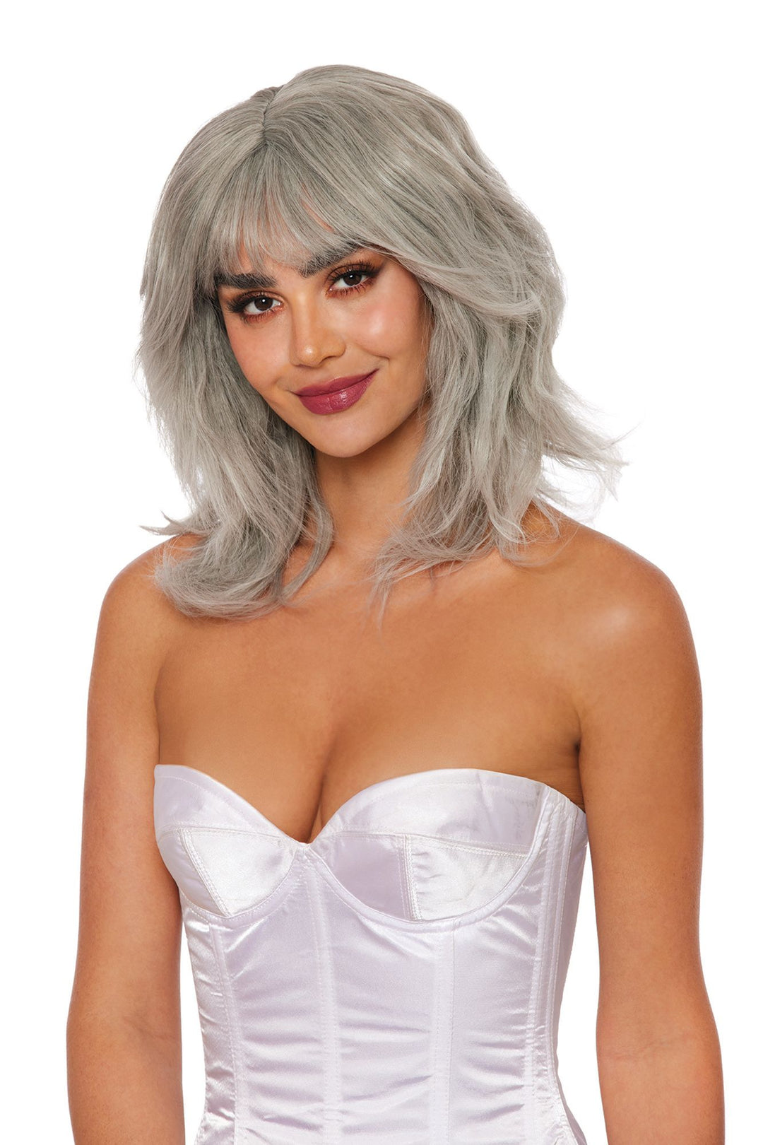 Grey Wolf Cut Wig