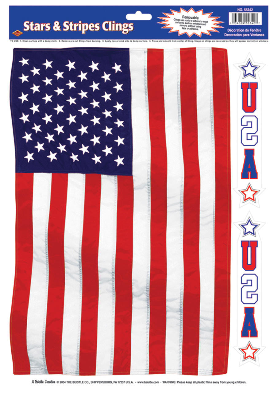 Stars & Stripes Cling