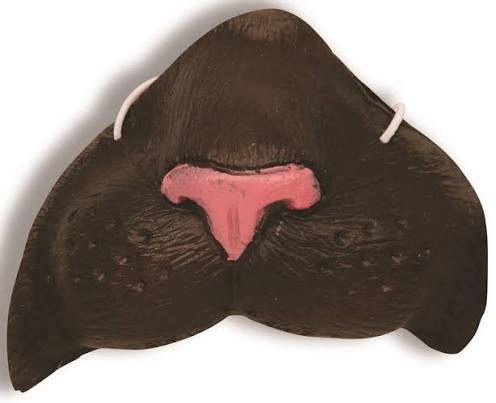 Black Cat nose with Elastic