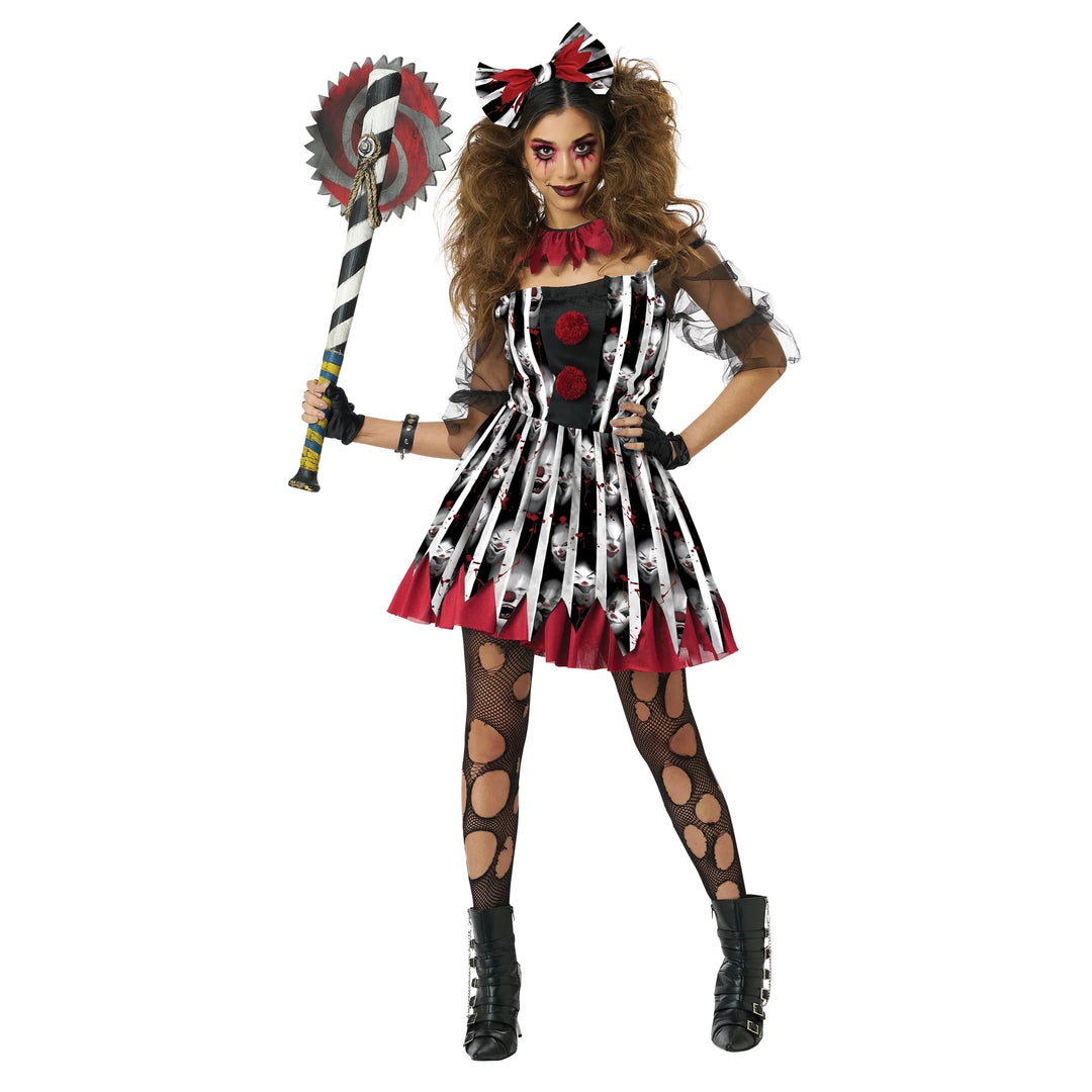 Savage Clown Adult Costume