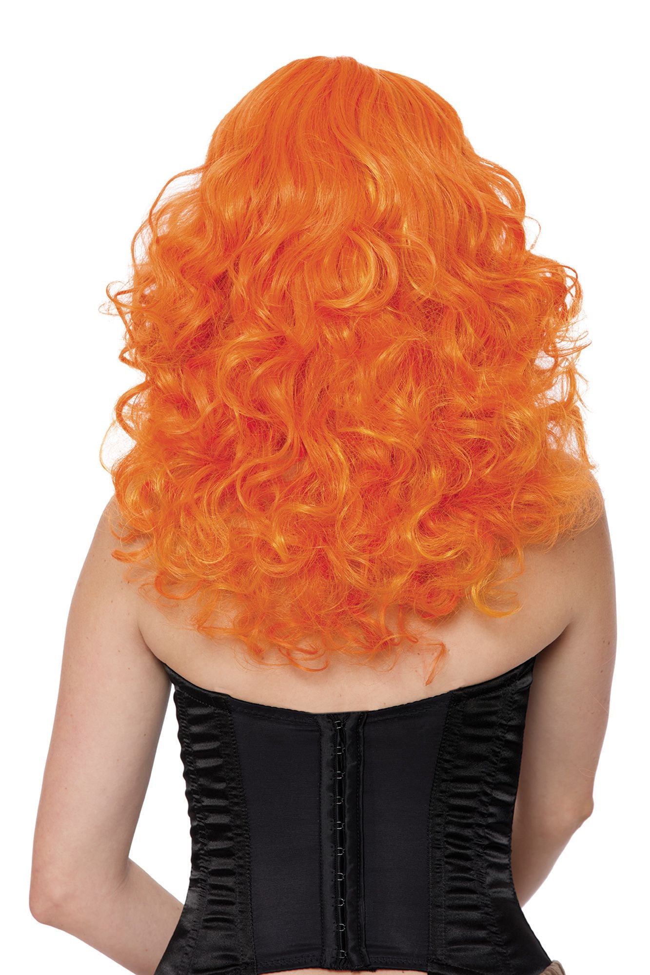 Orange Wavy Wig