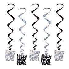 Happy New Year Whirls