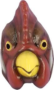 Rooster Mask - Vaccuum Form Plastic