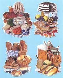 Oktoberfest German Food Cutouts