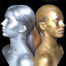 Graftobian- Metal Mania Powder &amp; Mixing Liquid