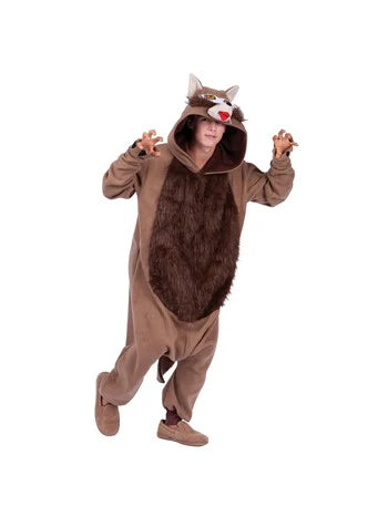 Graywind the Wolf Union Suit - Adult