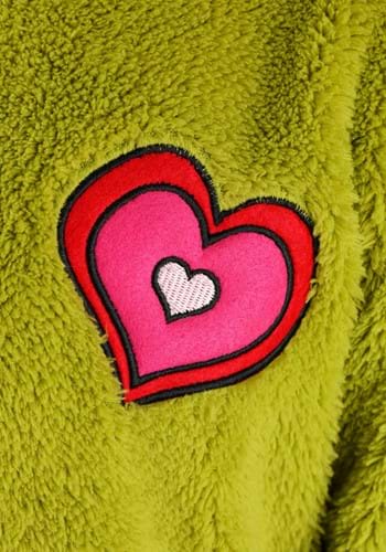 Fleece Grinch Hoodie - Adult Extra Large