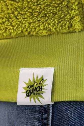 Fleece Grinch Hoodie - Adult Extra Large