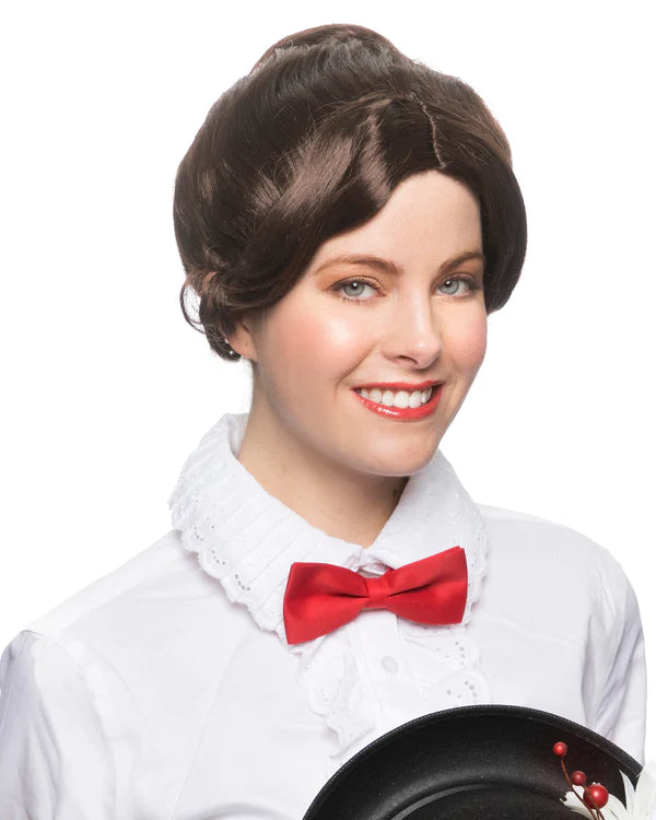 English Nanny Wig - Brown