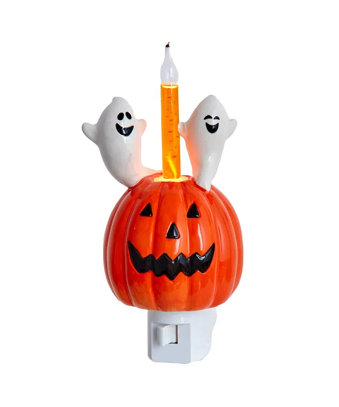 Halloween Jack-O-Lantern Bubble Night Light