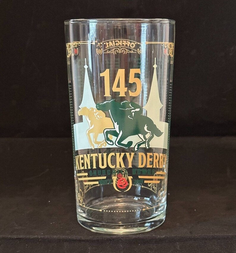 Kentucky Derby 145 - Officially Licensed Mint Julep Glass
