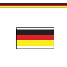 German Flag Poly Decorating Material