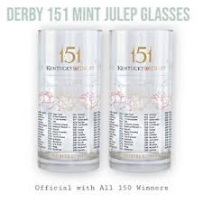 Kentucky Derby 151 - Official Mint Julep Glass