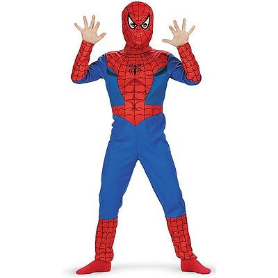 Spiderman Costume - Child Small (4-6)