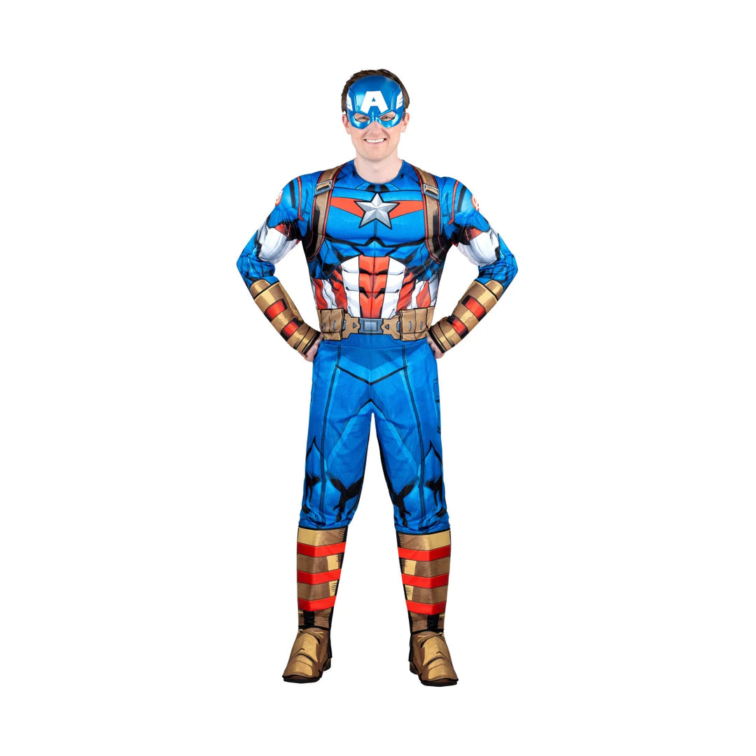 Marvel- Captain America Qualax Costume - Adult