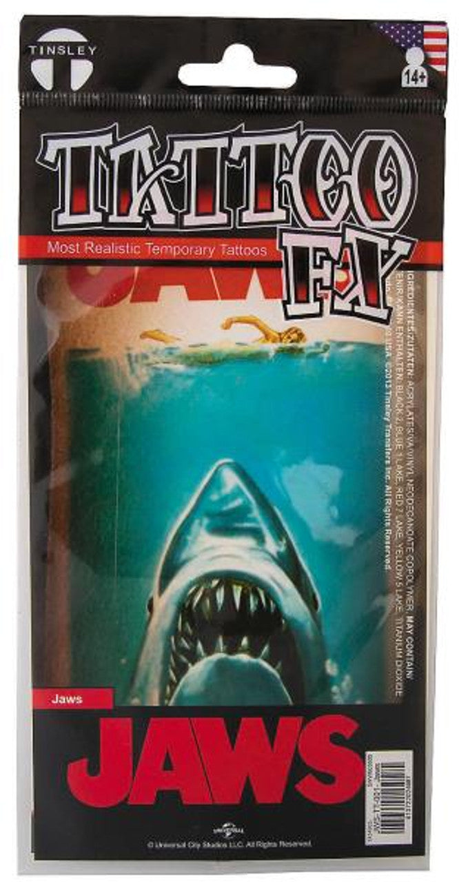 Jaws Poster Art Tattoo
