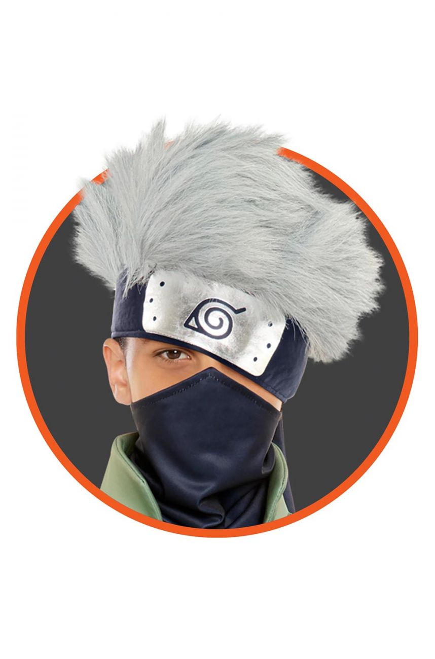 Naruto Leaf Village Headband w/hair (Child's)