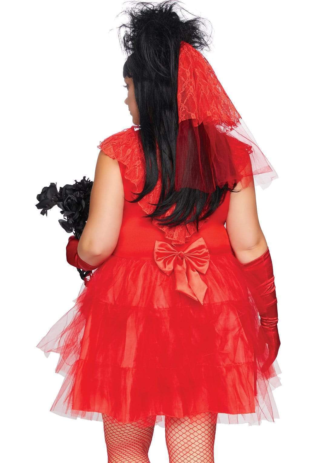 Red Beetle Bride Costume - Women's Plus