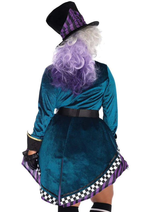 Delightful Mad Hatter Costume - Women's - Plus