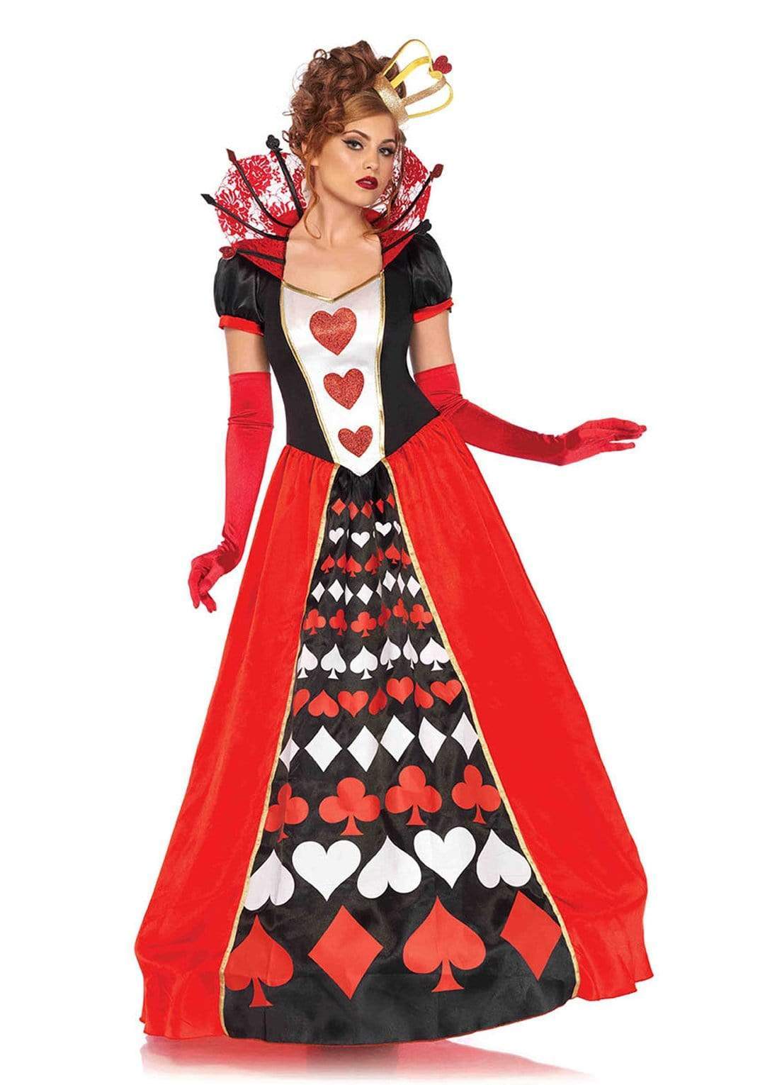 Deluxe Queen Of Hearts Costume - Adult -Long