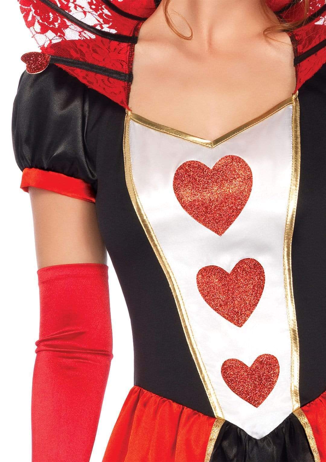 Deluxe Queen Of Hearts Costume - Adult -Long