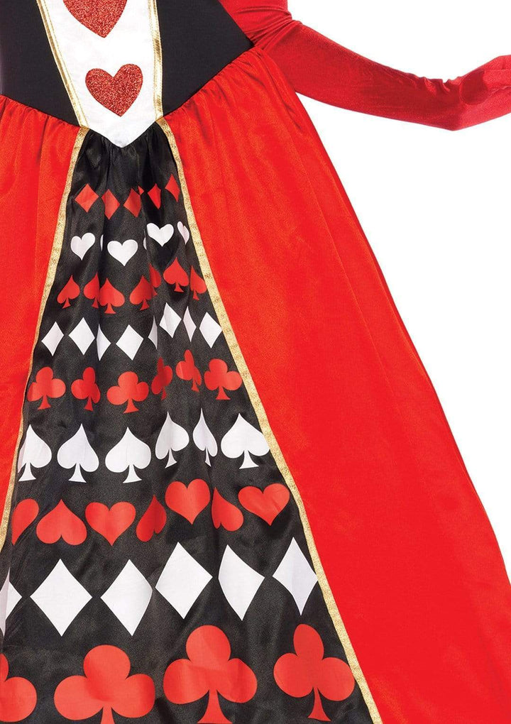 Deluxe Queen Of Hearts Costume - Adult -Long