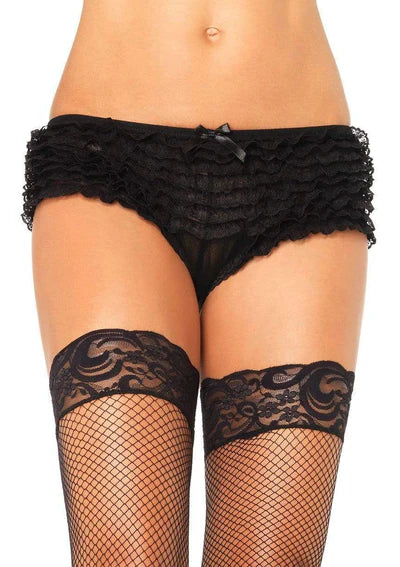 Ruffle Lace Boy Shorts - Adult