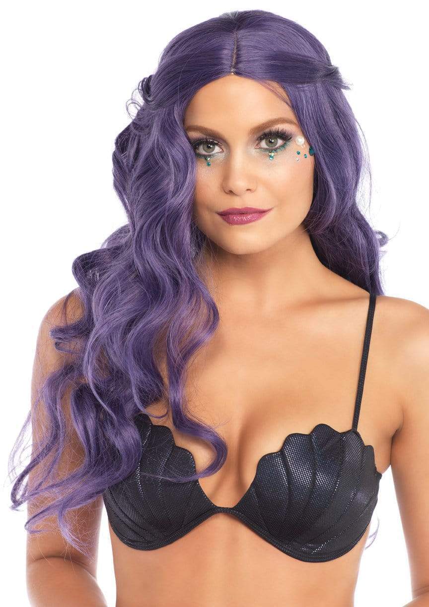 Mermaid Wave Long Wig - Purple