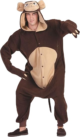 Morgan the Monkey Union Suit - Adult
