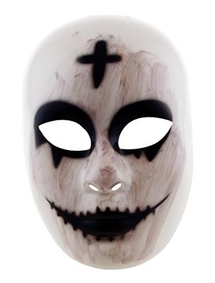 Scary Nun Mask - Plastic