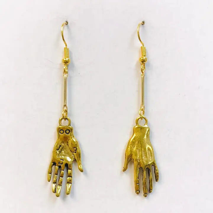 Palm Reading Earrings