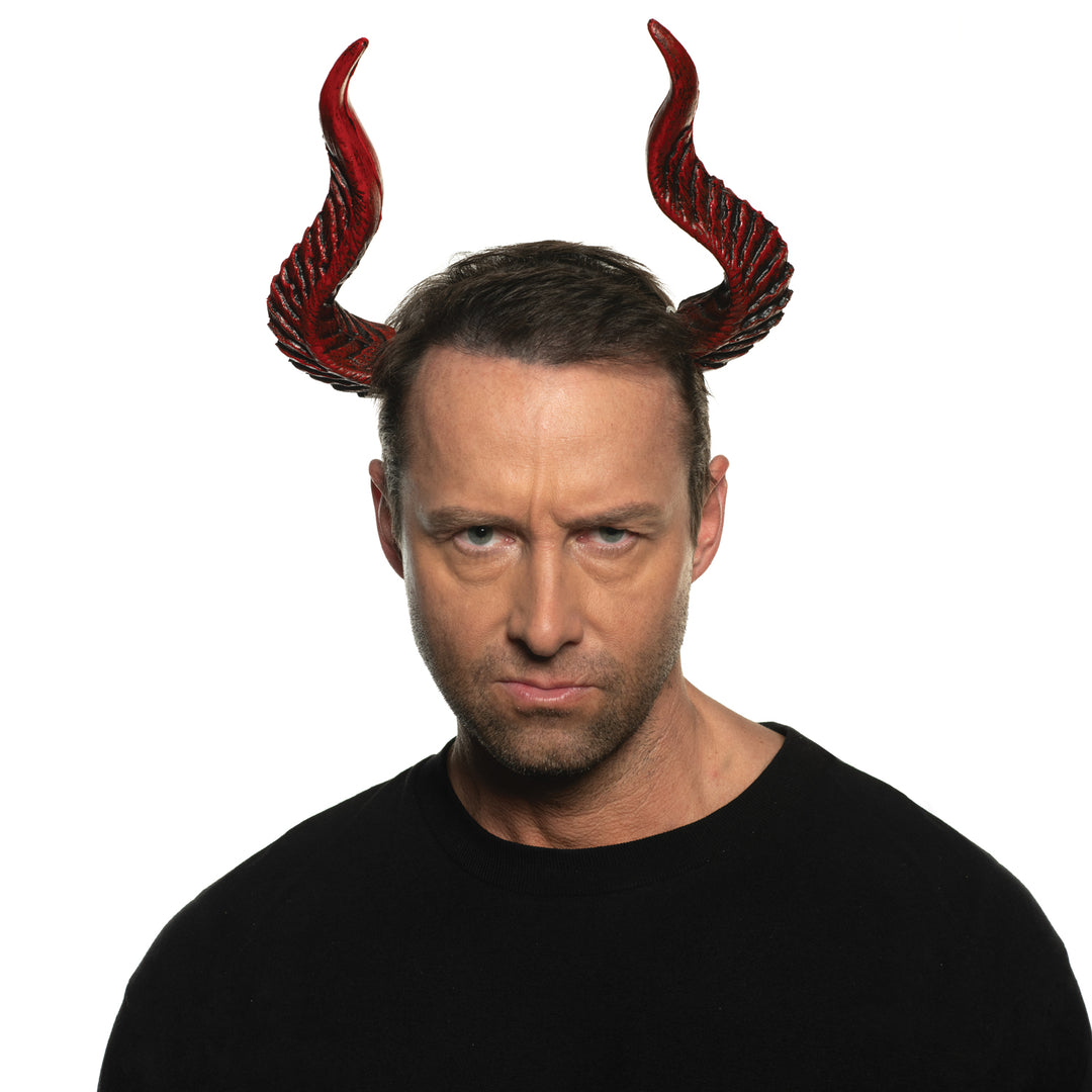 Red Foam Devil Horns