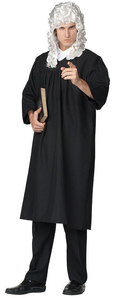 Black Judge Robe - Adult