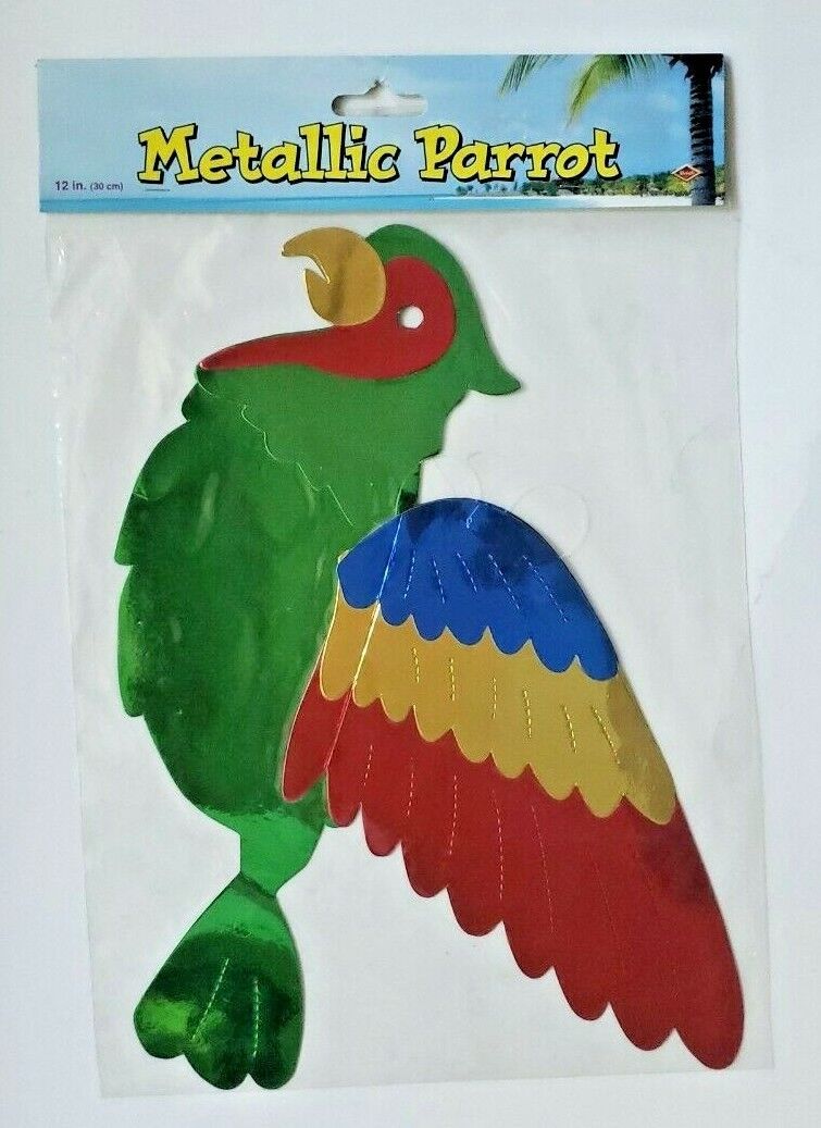 12' Metallic Parrot