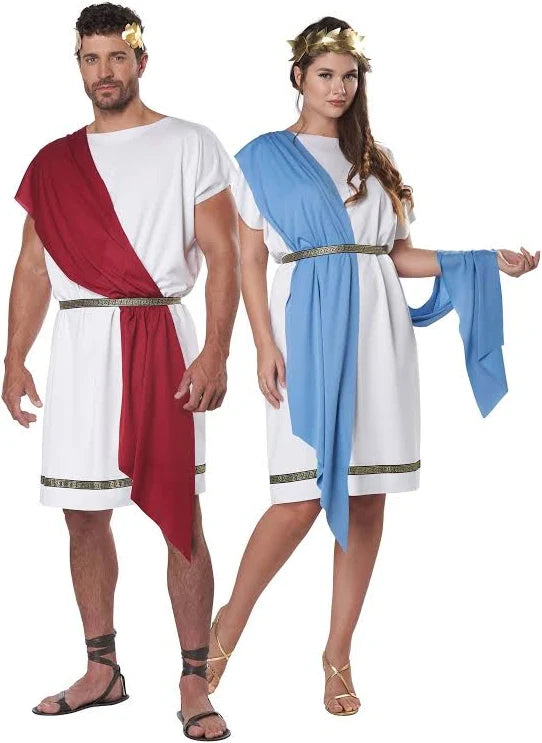 Unisex Party Toga with Drape - Adult