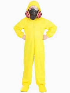 Biohazard Hazmat Suit Child Yellow - Child