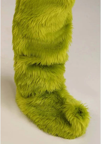 Dr. Suess Deluxe Grinch Costume Open Face