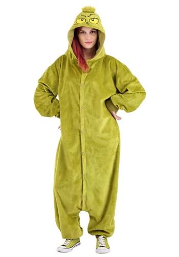 Dr. Seuss' The Grinch - Adult Kigurumi Onesie